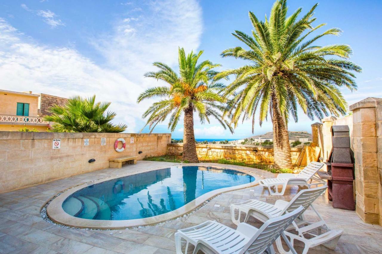 Il-Palma Holiday Farmhouse With Sunny Private Pool In Island Of Gozo Għarb 外观 照片