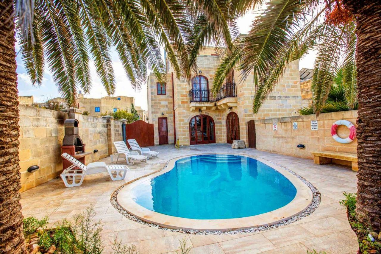 Il-Palma Holiday Farmhouse With Sunny Private Pool In Island Of Gozo Għarb 外观 照片